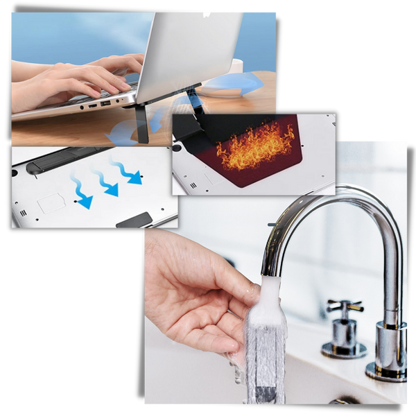 Ultralight Aluminium Laptop Stand For Ergonomic Posture And Heat Dissipation