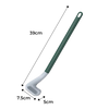 Extended Reach Toilet Brush With Wall Mount For Easy Cleaning