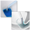Extended Reach Toilet Brush With Wall Mount For Easy Cleaning