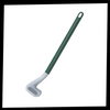 Extended Reach Toilet Brush With Wall Mount For Easy Cleaning