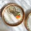 Lotus Leaf Rattan & Shell Fruit Basket Tray