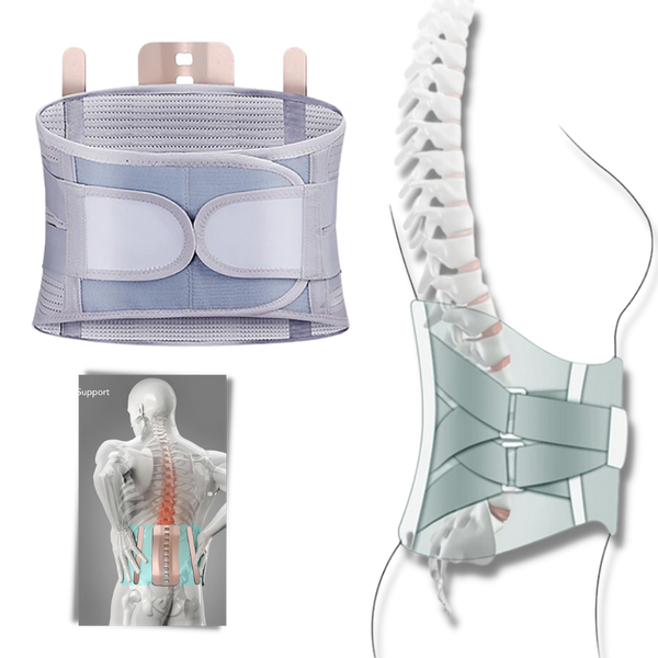 Lumbar Support Belt For Spine Decompression And Back Pain Relief