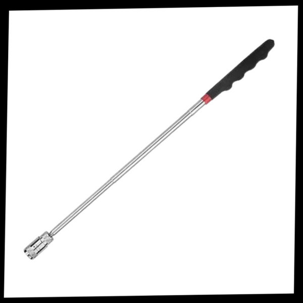 Retractable Magnetic Pickup Tool With LED Light For Dark Spaces
