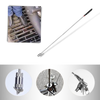 Retractable Magnetic Pickup Tool With LED Light For Dark Spaces