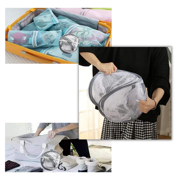 Foldable Mesh Clothes Dryer For Quick Gentle Air Drying