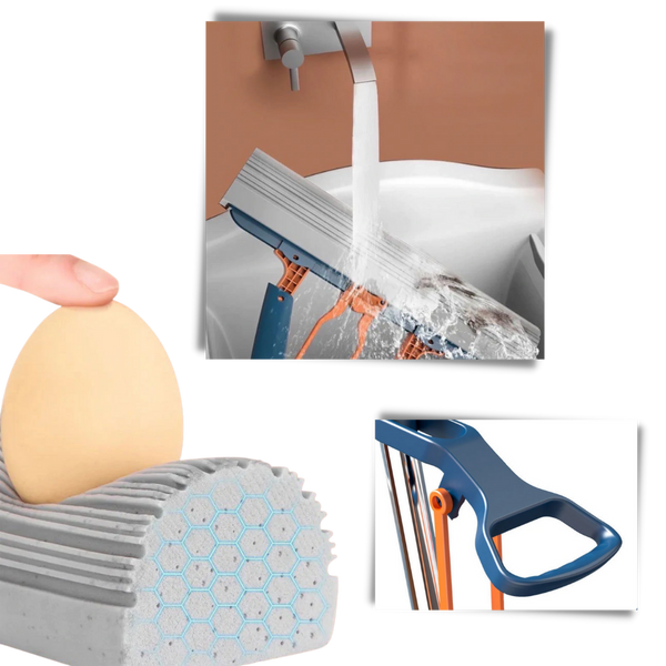 Effortless Squeeze Mop Cleaner for Quick Back Friendly Cleaning