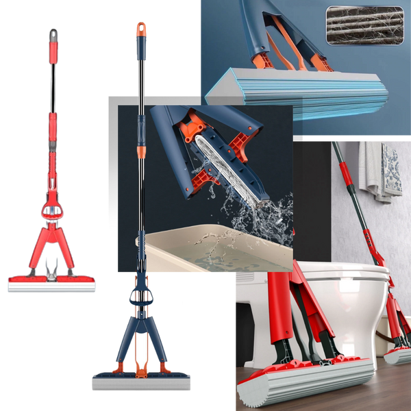 Effortless Squeeze Mop Cleaner for Quick Back Friendly Cleaning