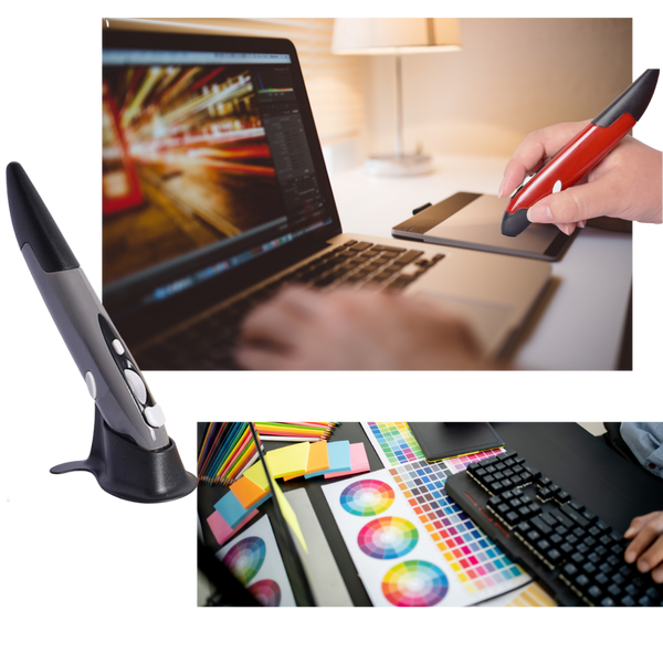 Pen Style Wireless Mouse for Ergonomic Comfort and Precision