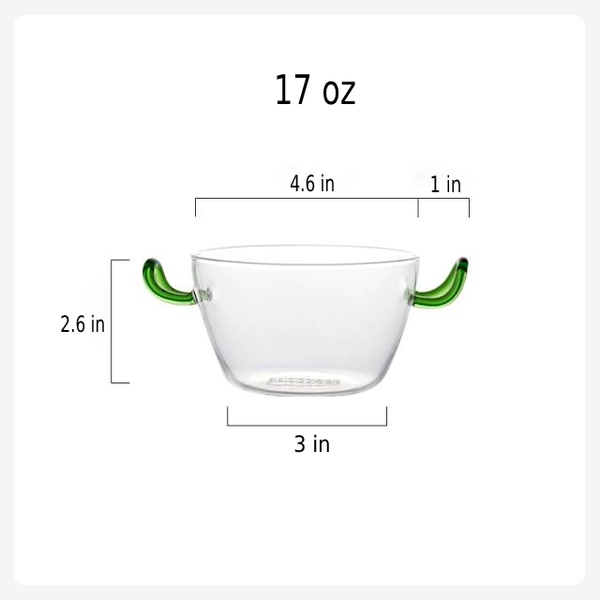 Macarena Multipurpose Glass Bowl