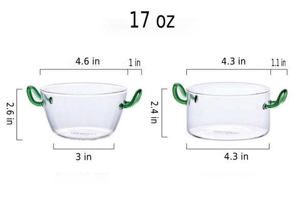 Macarena Multipurpose Glass Bowl
