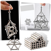 Portable Magnetic Building Set for Creative Learning and Brain Training