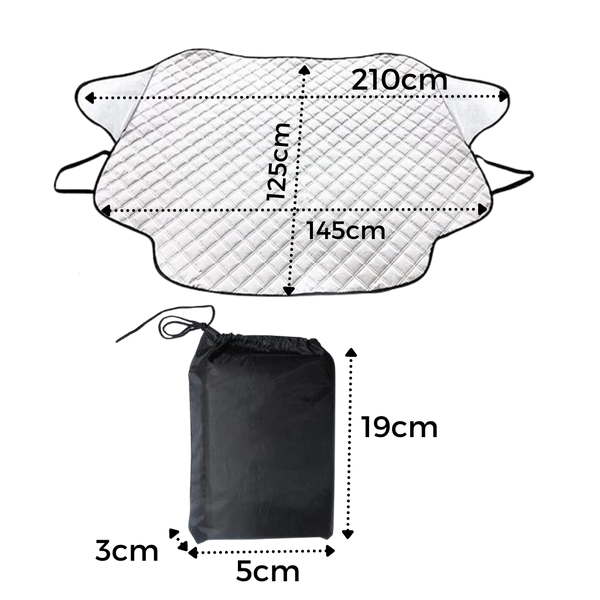 Magnetic Windshield Cover For All Seasons With Waterproof Ice Prevention