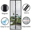 Premium Magnetic Door Screen Keeps Mosquitoes Out While Fresh Air Flows