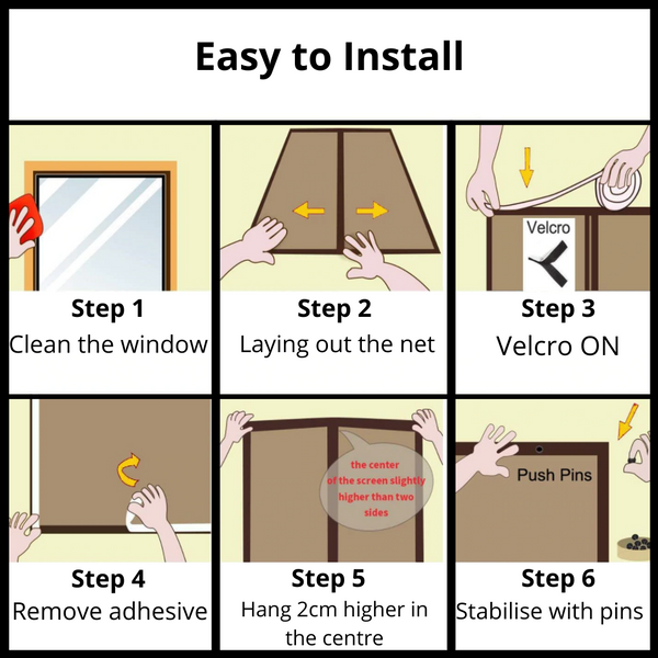 Premium Magnetic Door Screen Keeps Mosquitoes Out While Fresh Air Flows