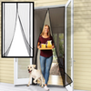 Premium Magnetic Door Screen Keeps Mosquitoes Out While Fresh Air Flows