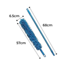 Extendable Microfiber Duster With 360 Degree Rotation For Tight Spaces