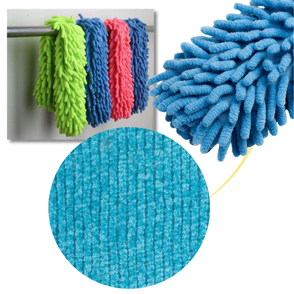Extendable Microfiber Duster With 360 Degree Rotation For Tight Spaces