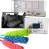 Extendable Microfiber Duster With 360 Degree Rotation For Tight Spaces