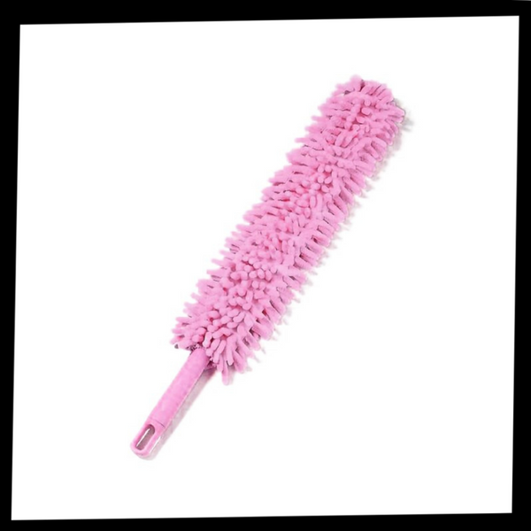 Extendable Microfiber Duster With 360 Degree Rotation For Tight Spaces