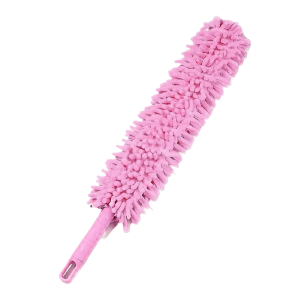 Extendable Microfiber Duster With 360 Degree Rotation For Tight Spaces