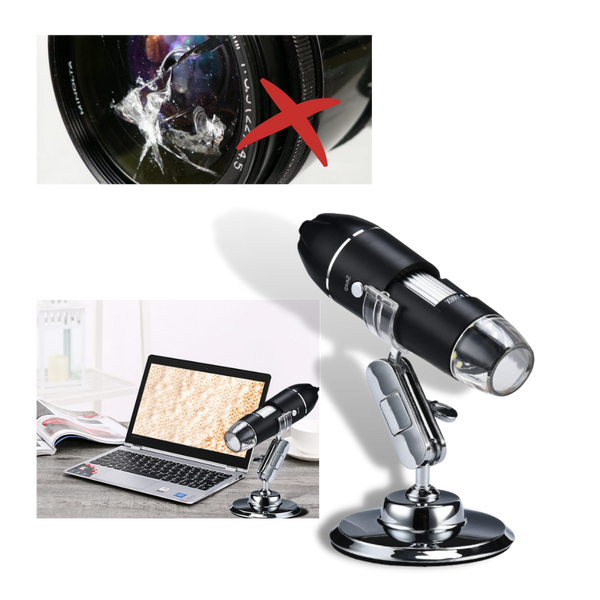 Portable USB Digital Microscope With Adjustable LEDs For High Magnification