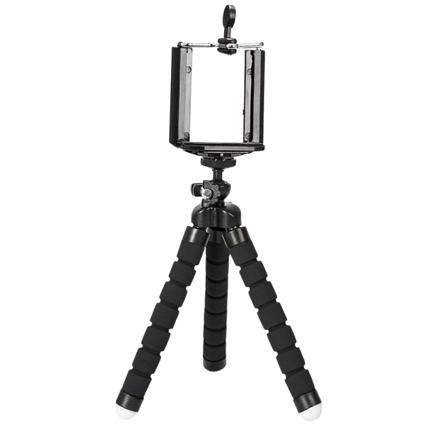 Compact Flexible Phone Tripod With Rotating Ball Head For Stable Shots