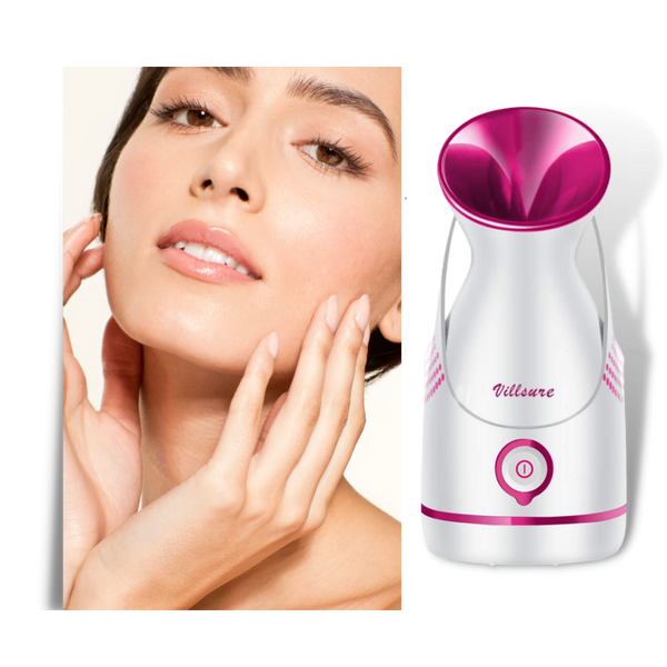 Portable Nano Ionic Facial Steamer With Diffuser For Deep Hydration