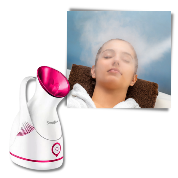 Portable Nano Ionic Facial Steamer With Diffuser For Deep Hydration