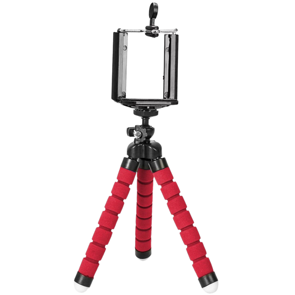 Compact Flexible Phone Tripod With Rotating Ball Head For Stable Shots