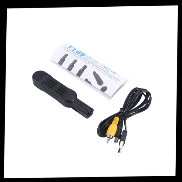 Pen Style Camera 1080P HD With Wide Angle Lens And Back Clip