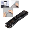 Clip Dispenser Stapler For Damage Free Document Binding