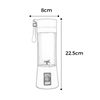 Six Blade Portable USB Rechargeable Blender Bottle For On The Go Smoothies