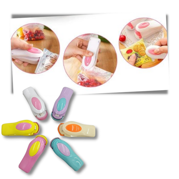 Mini Portable Food Sealer For Freshness And Moisture Control