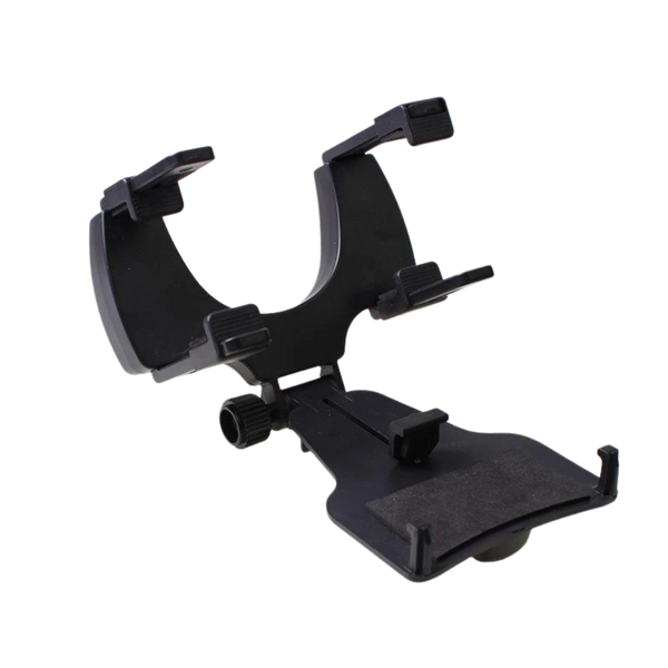 Universal Rearview Mirror Phone Mount For Safer Hands Free Driving