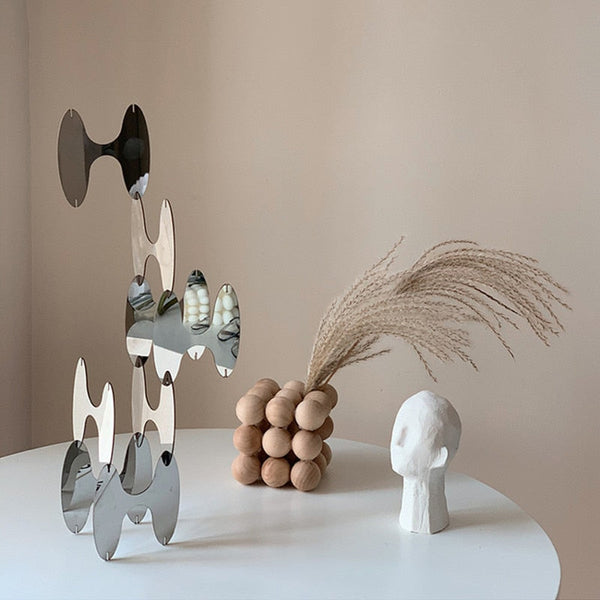 Mobile Mirrored Acrylic Decorative Accent