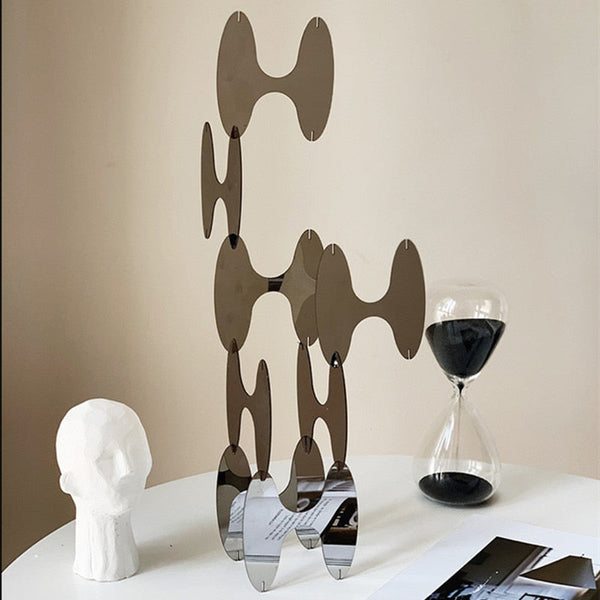 Mobile Mirrored Acrylic Decorative Accent