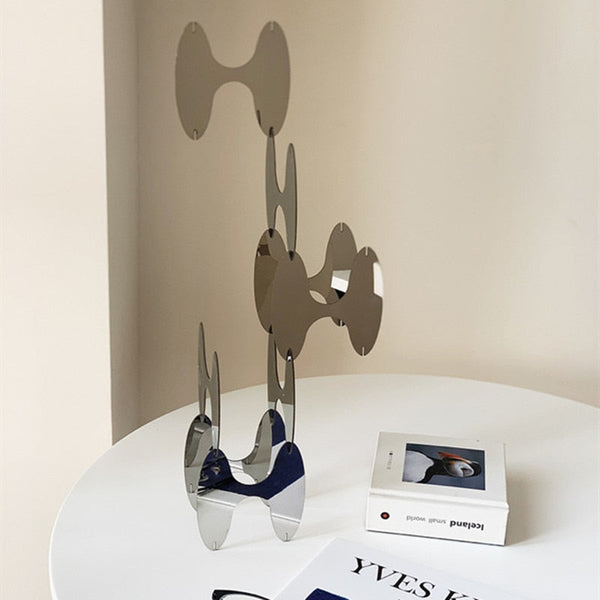 Mobile Mirrored Acrylic Decorative Accent