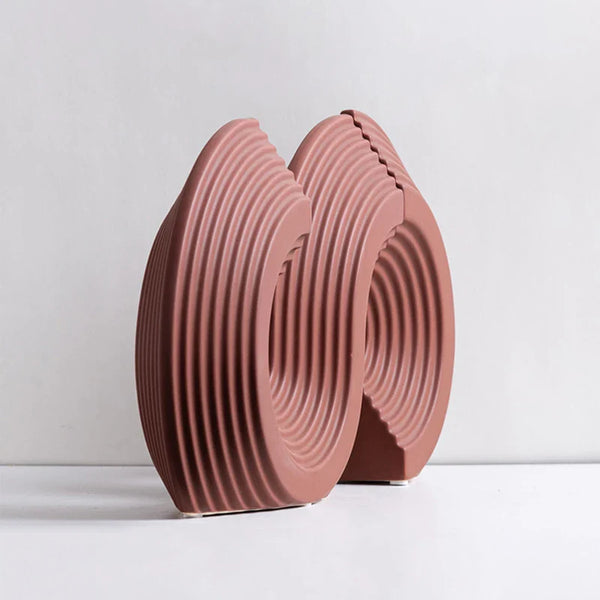 Modern Arch Bookend Sculptures