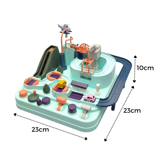 Educational Mechanical Track Toy for Kids Boosting Fine Motor Skills