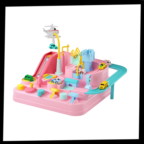 Educational Mechanical Track Toy for Kids Boosting Fine Motor Skills