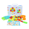 Educational Mosaic Drill Kit for Kids Enhances Color and Shape Recognition