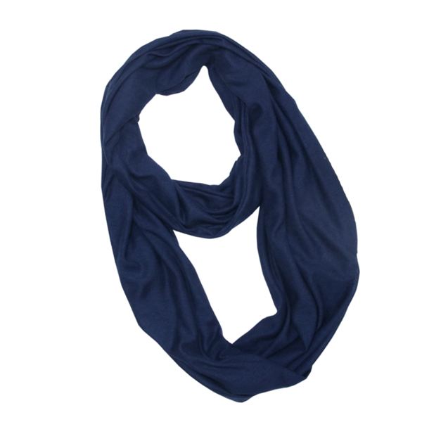 Cozy Lightweight Muffler With Secret Pocket For Safe Valuables