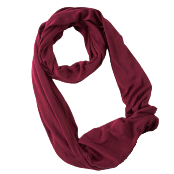 Cozy Lightweight Muffler With Secret Pocket For Safe Valuables