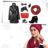 Cozy Lightweight Muffler With Secret Pocket For Safe Valuables