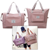 Expandable Foldable Travel Bag With Wet Dry Compartments