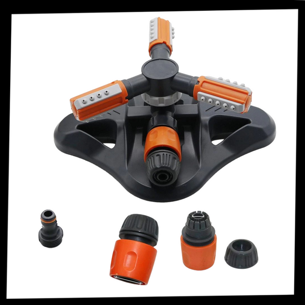 360 Degree Adjustable Lawn Sprinkler For Even Irrigation