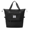 Expandable Foldable Travel Bag With Wet Dry Compartments