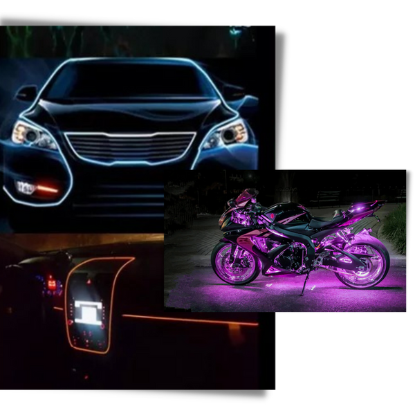 Colorful Neon LED Wire For DIY Decor And Waterproof Illumination