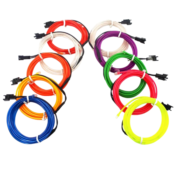 Colorful Neon LED Wire For DIY Decor And Waterproof Illumination