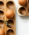 Natural Wooden Egg Tray